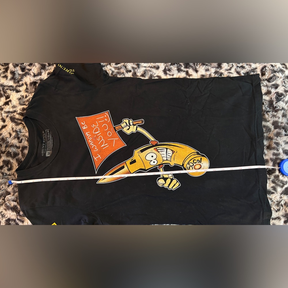 Grunt Style Black Graphic T-Shirt - Picture 8 of 12